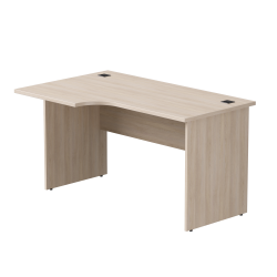 Стол эргономичный левый опоры ЛДСП Everprof EVO 1380х670(870)x755 мм Дуб Соната