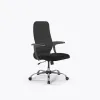 Кресло Метта Sit 8 B2-10U - UMF(X1) /Uh02/Wh00/U1mL-b(M09.B21.G20.W01), Тем.серый-Черный