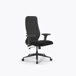 Кресло Метта Sit 8 B2-10D - UMF(X1) /Uh02/Wh00/D02P(M09.B11.G19.W02), Тем.серый-Черный