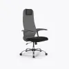 Кресло Метта Sit 8 B1-10U - UMF(X1) /Uh02/Wh00/U0mL-b(M09.B21.G20.W01), Св.серый-Черный