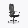 Кресло Метта Sit 8 B1-8K - X1+UMF(X1) /Uh00/Wh00/K1bL(M09.B11.G19.W02), Св.серый-Черный