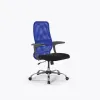 Кресло Метта Sit 8 B2-8U - X1+UMF(X1) /Uh00/Wh00/U1mL-b(M09.B21.G20.W01), Синий-Черный