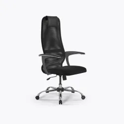 Кресло Метта Sit 8 B1-8U - X1+UMF(X1) /Uh00/Wh00/U0mL-b(M09.B21.G20.W01), Черный