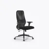Кресло Метта Sit 8 B2-8D - X1+UMF(X1) /Uh00/Wh00/D02P(M09.B11.G19.W02), Тем.серый-Черный