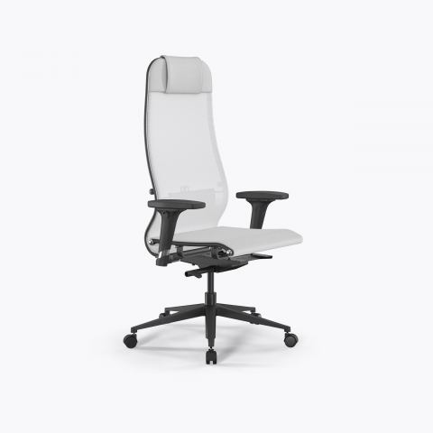 Кресло SynchroSit 10 B1-104D - T /Um00/Nb00/D02P(M23.B11.G19.W02), Белый