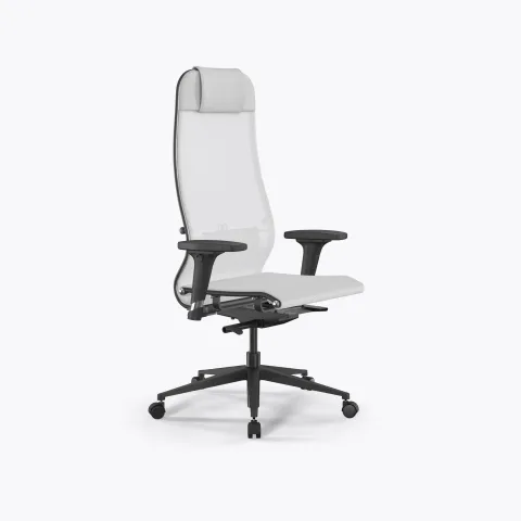 Кресло SynchroSit 10 B1-104D - T /Um00/Nb00/D02P(M23.B11.G19.W02), Белый