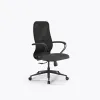 Кресло SynchroSit 8 B2-9K - X2+Bahama /Uh00/Wh12/K3bP(M25.B11.G19.W02), Черный-Тем.серый