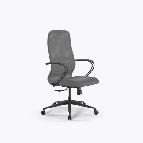 Кресло SynchroSit 8 B2-9K - X2+Extra /Uh00/Wh12/K3bL(M25.B11.G19.W02), Серый