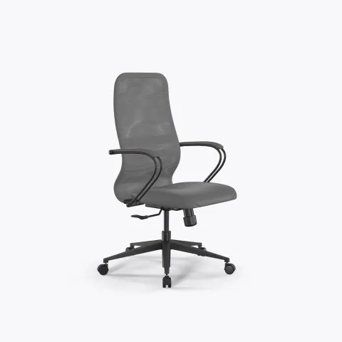 Кресло SynchroSit 8 B2-9K - X2+Extra /Uh00/Wh12/K3bL(M25.B11.G19.W02), Серый