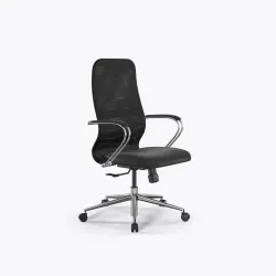 Кресло SynchroSit 8 B2-9K - X2+Extra /Uh00/Wh12/K3cL(M25.B23.G18.W02), Черный