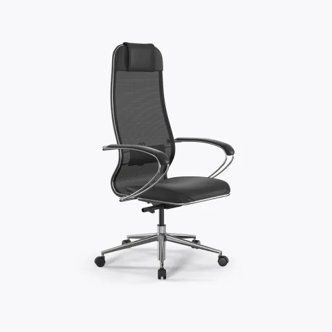 Кресло SynchroSit 10 B1-115K - X2+Extra /Um00/Wm12/K1cL(M23.B23.G18.W02), Черный