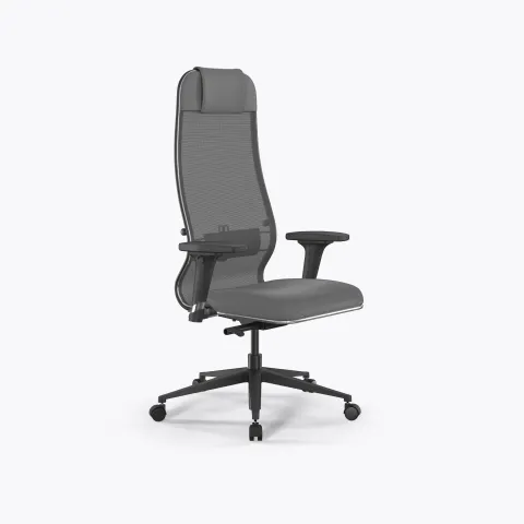 Кресло SynchroSit 10 B1-115D - X2+Extra /Um00/Wm12/D02P(M23.B11.G19.W02), Серый
