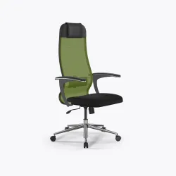 Кресло Sit 10 B1-111U - X2+UMF(X1) /Ub00/Wh00/U0mL-b(M09.B23.G18.W01), Зеленый-Черный