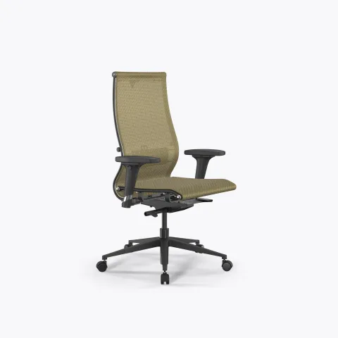 Кресло SynchroSit 10 B2-107D - T /Km00/Nb00/D02P(M23.B11.G19.W02), Золотой ротанг