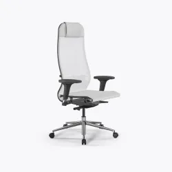 Кресло SynchroSit 10 B1-104D - T /Um00/Nb00/D02P(M23.B23.G18.W02), Белый