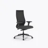 Кресло SynchroSit 10 B2-165D - T+Bahama /Kb00/Wh12/D02P(M23.B11.G19.W02), Черный-Тем.серый