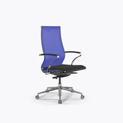 Кресло SynchroSit 10 B2-107K - T /Km00/Nb00/K15cL(M23.B23.G18.W13), Васильковый-Черный