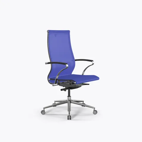 Кресло SynchroSit 10 B2-107K - T /Km00/Nb00/K15cL(M23.B23.G18.W13), Васильковый