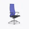 Кресло SynchroSit 10 B1-107K - T /Km00/Nb00/K15cL(M23.B23.G18.W13), Васильковый-Черный