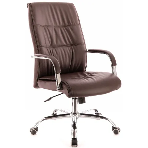 Офисное кресло руководителя Everprof Bond TM Экокожа Коричневый