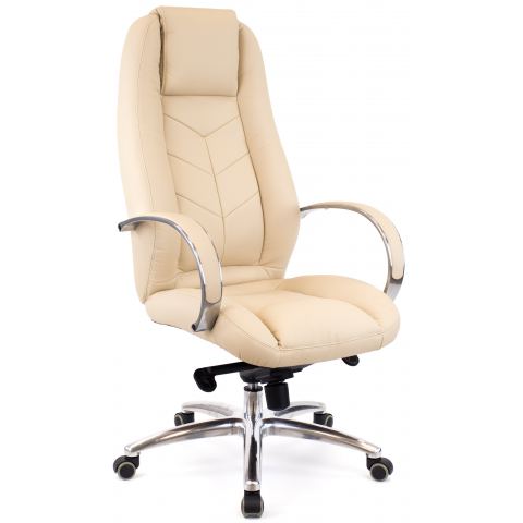 Кресло Everprof Drift Lux M Кожа Бежевый