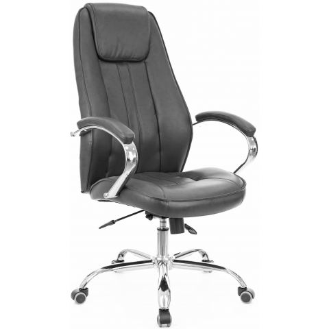 Кресло Everprof Long TM Экокожа Черный