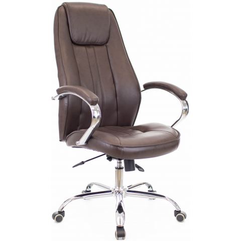 Кресло Everprof Long TM Экокожа Коричневый