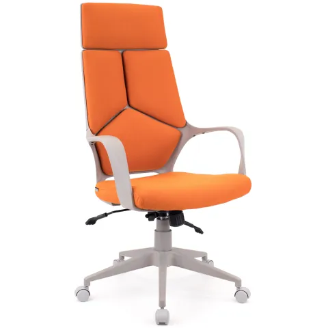 Кресло Everprof Trio Grey TM Ткань Оранжевый