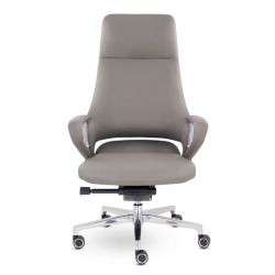 Кресло EPIK A-177-G 187-200 (светло-серый/ коричневый)