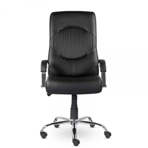 Кресло Гермес В хром Z11 (черный)