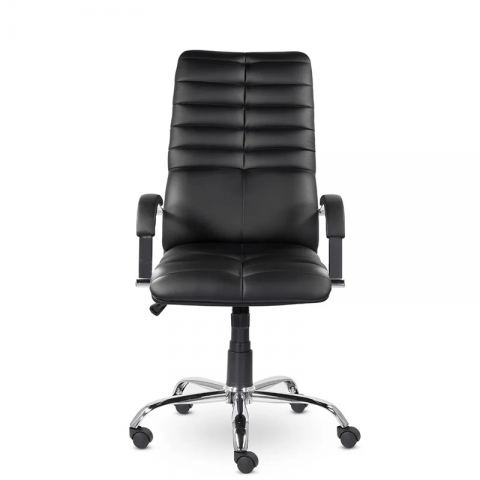 Кресло К-49 Гелакси В хром К01 (черный)