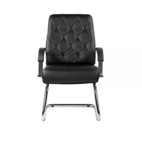 Кресло К-10 Верона Н/п хром S-0401 (черный)