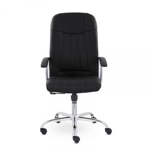 Кресло СН-277 Бостон В Айс хром S-0401 (черный)