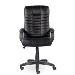 Кресло Атлант В пластик-люкс 727 KLux11 (черный)