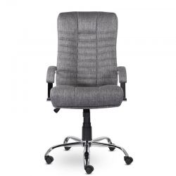 Кресло Атлант В хром Moderno 02 (серый)