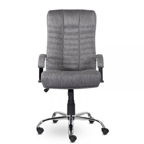 Кресло Атлант В хром Moderno 02 (серый)