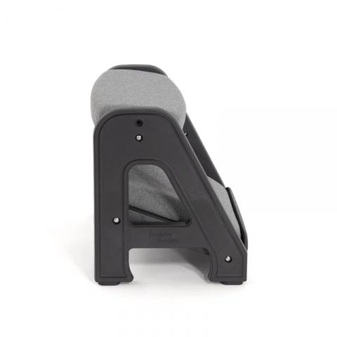 Оттоманка FALTO Footsh (2 уровня, съемный низ, поворотная площадка, ткань, каркас черный, серый)