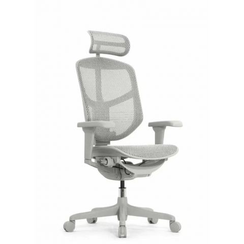 Кресло Falto Enjoy Ultra светлый (space grey каркас/сетка T-168-B2 natural mesh)