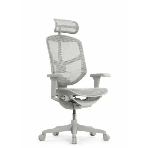 Кресло Falto Enjoy Ultra светлый (space grey каркас/сетка T-168-B2 natural mesh)