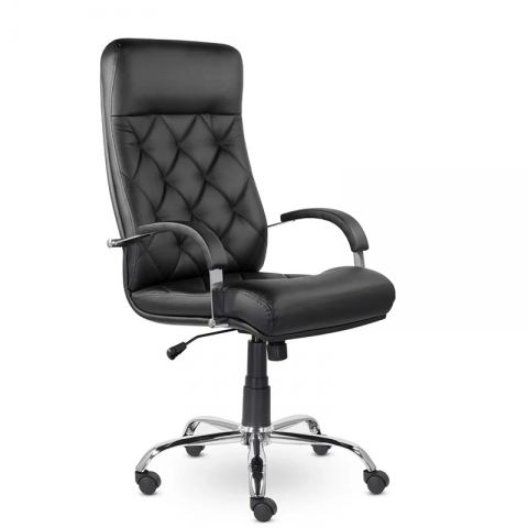 Кресло К-10 Верона В хром Z11 (черный)