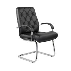Кресло К-10 Верона Н/п хром S-0401 (черный)