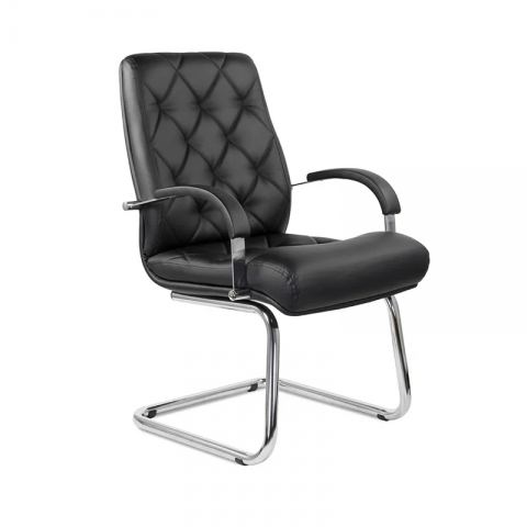 Кресло К-10 Верона Н/п хром S-0401 (черный)