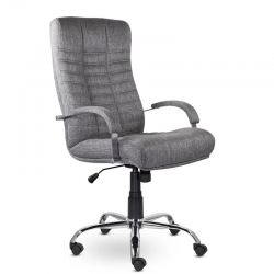 Кресло Атлант В хром Moderno 02 (серый)