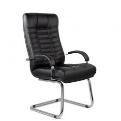 Кресло Атлант В/п хром К01 (черный)