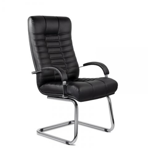 Кресло Атлант В/п хром S-0401 (черный)