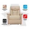 Кресло-реклайнер электрический FUJIMO DREAM EW Бежевый