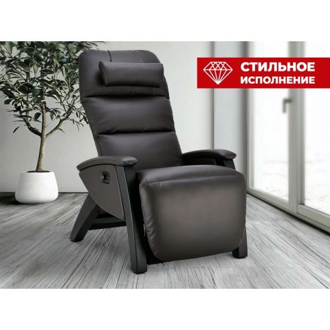 Кресло реклайнер с массажем FUJIMO Elysium Black