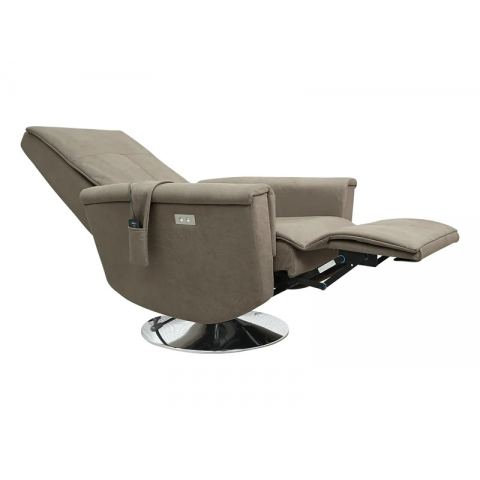 Кресло-реклайнер электрический с массажем FUJIMO ORLANDO Smokie