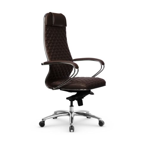 Кресло Метта Samurai KL-1.04 C-Edition Infinity Easy Clean (MPES) темно-коричневый
