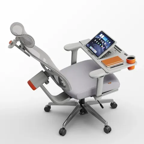 Съёмный ноутбучный столик для кресла FoxGear NETZ NTray, FG-NTR-GY
